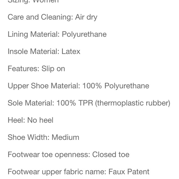 Black Patent Flat Women Pointed Toe Dress Shoe NWT - Picture 4 of 4